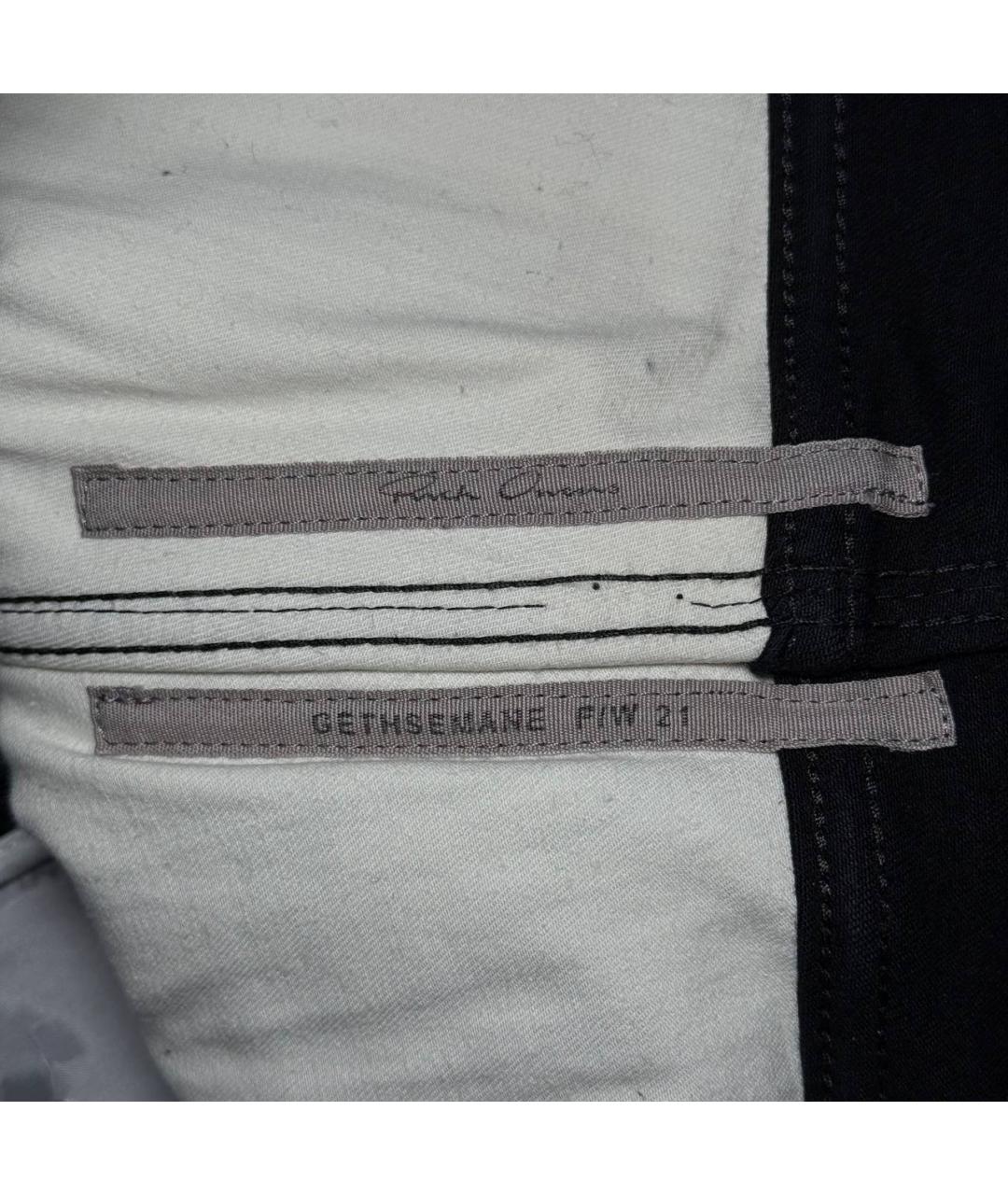 RICK OWENS Черные джинсы скинни, фото 8