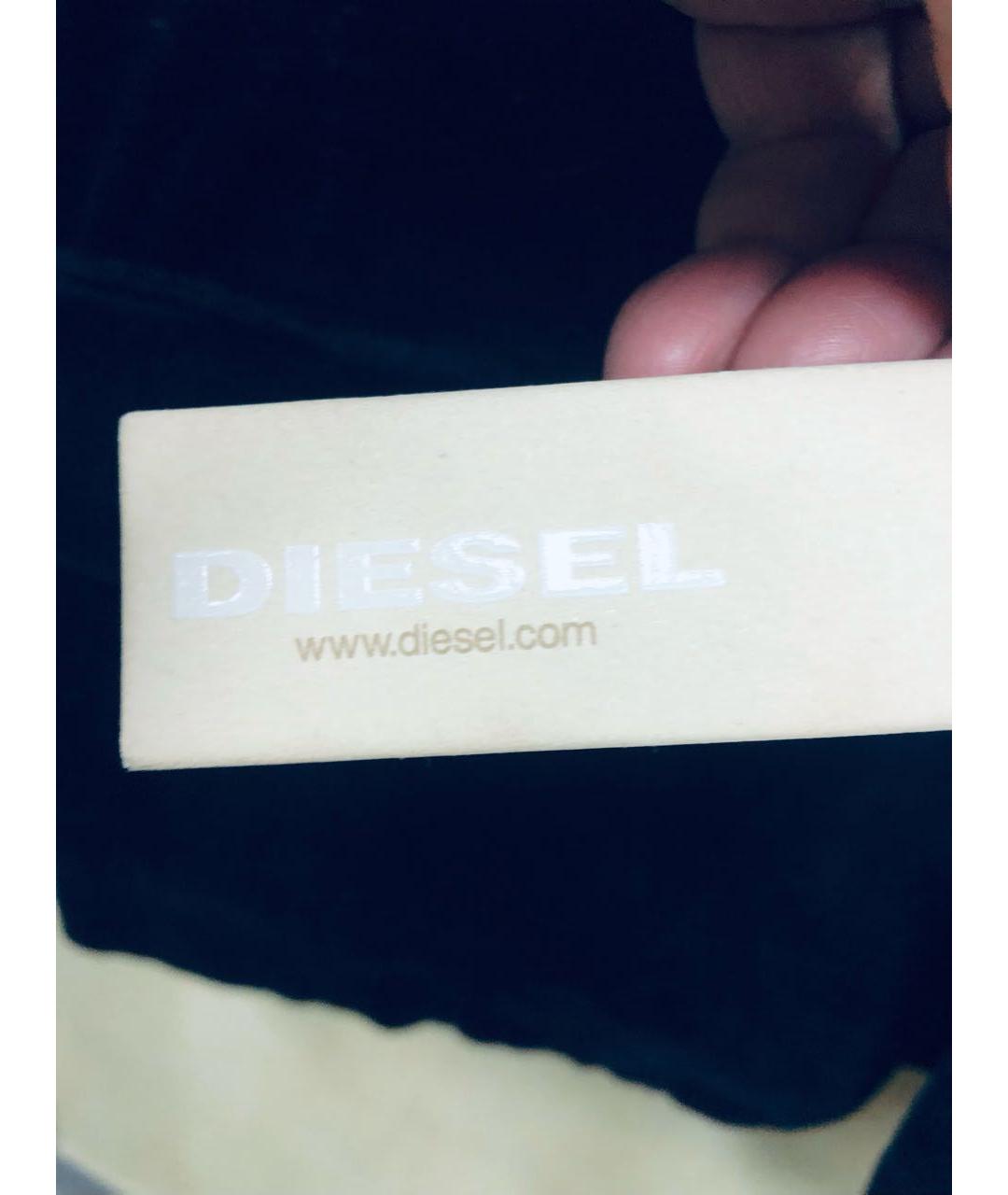 DIESEL Черный хлопковый пиджак, фото 4