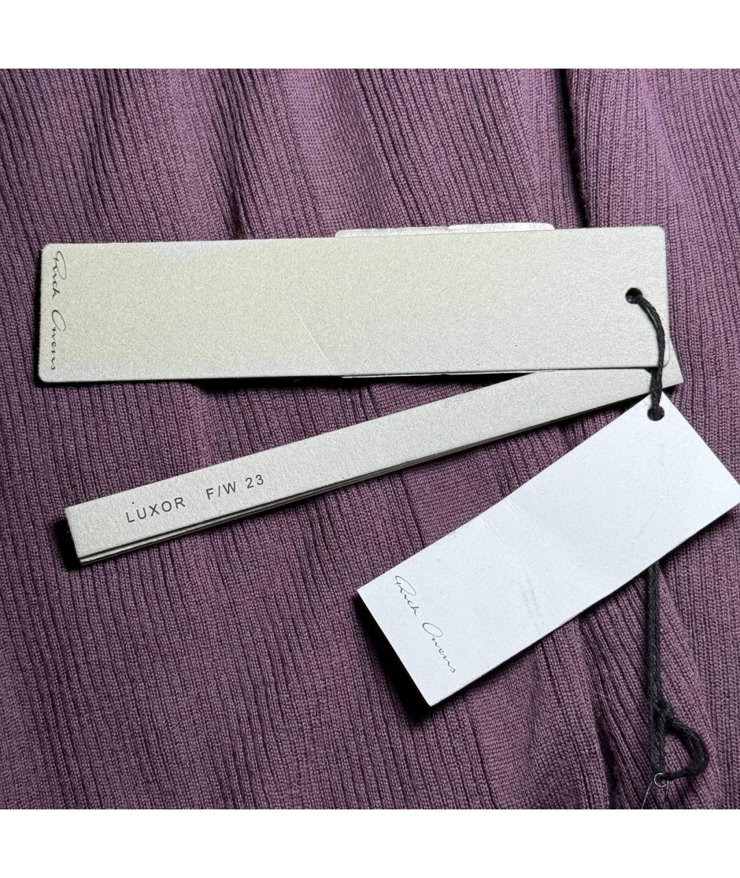 RICK OWENS Фиолетовый джемпер / свитер, фото 6