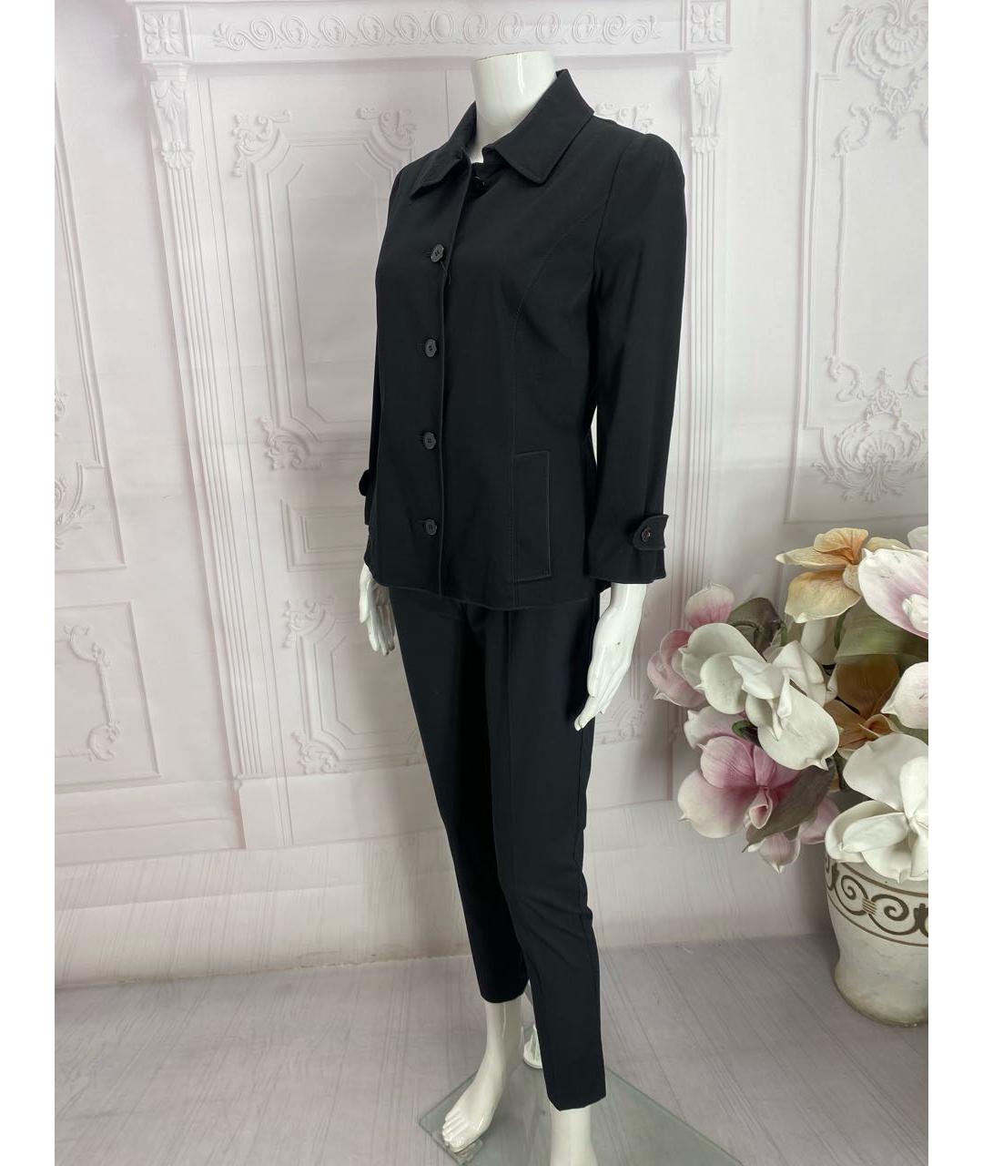 DOLCE&GABBANA Черный хлопко-эластановый жакет/пиджак, фото 6