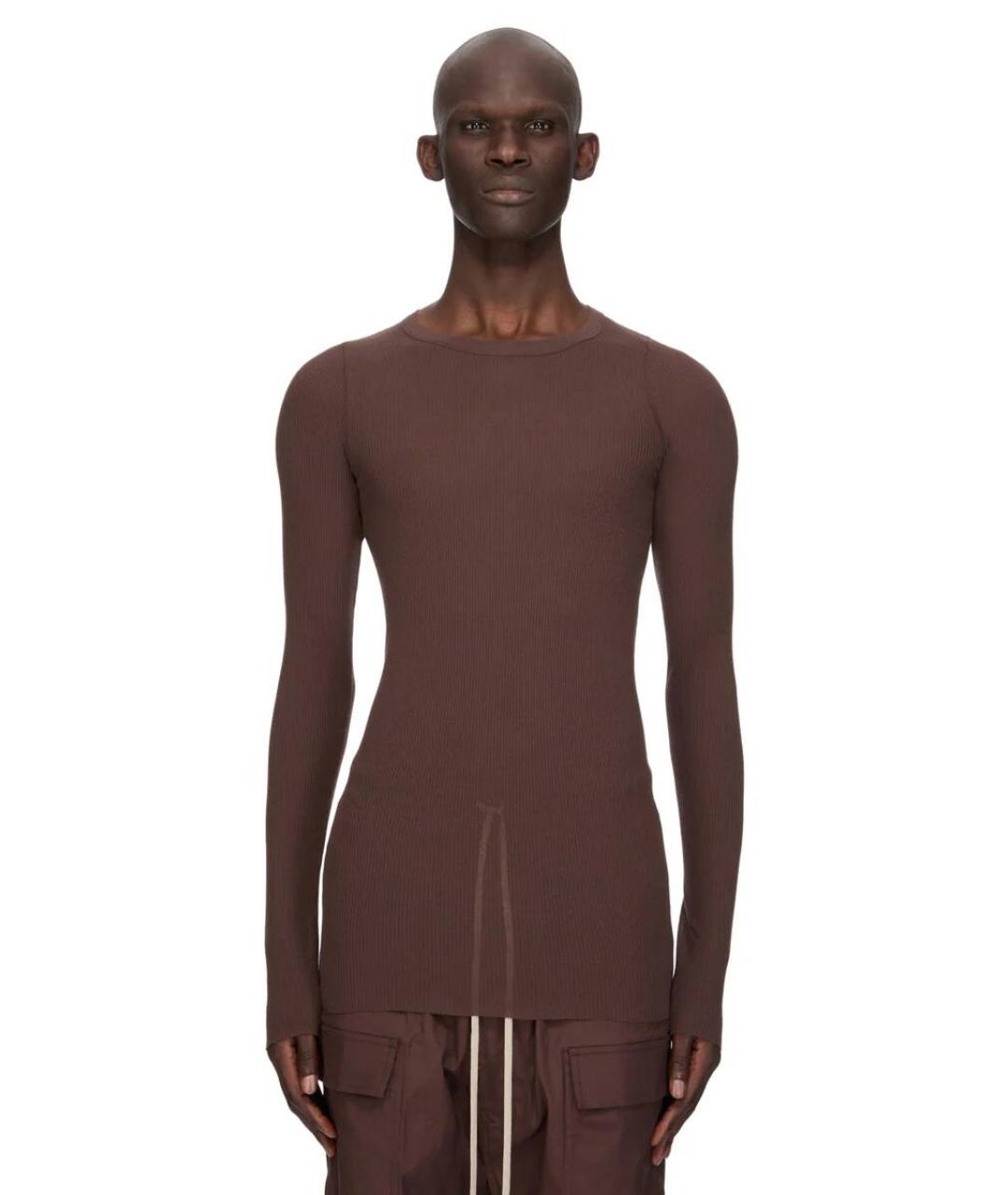 RICK OWENS Оранжевый джемпер / свитер, фото 2