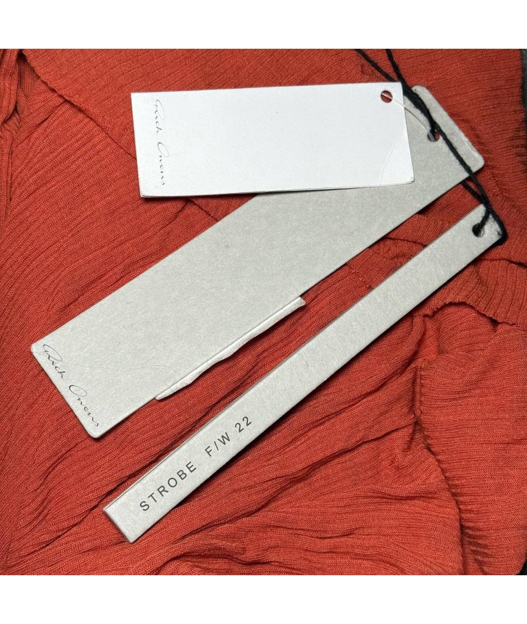 RICK OWENS Оранжевый джемпер / свитер, фото 5