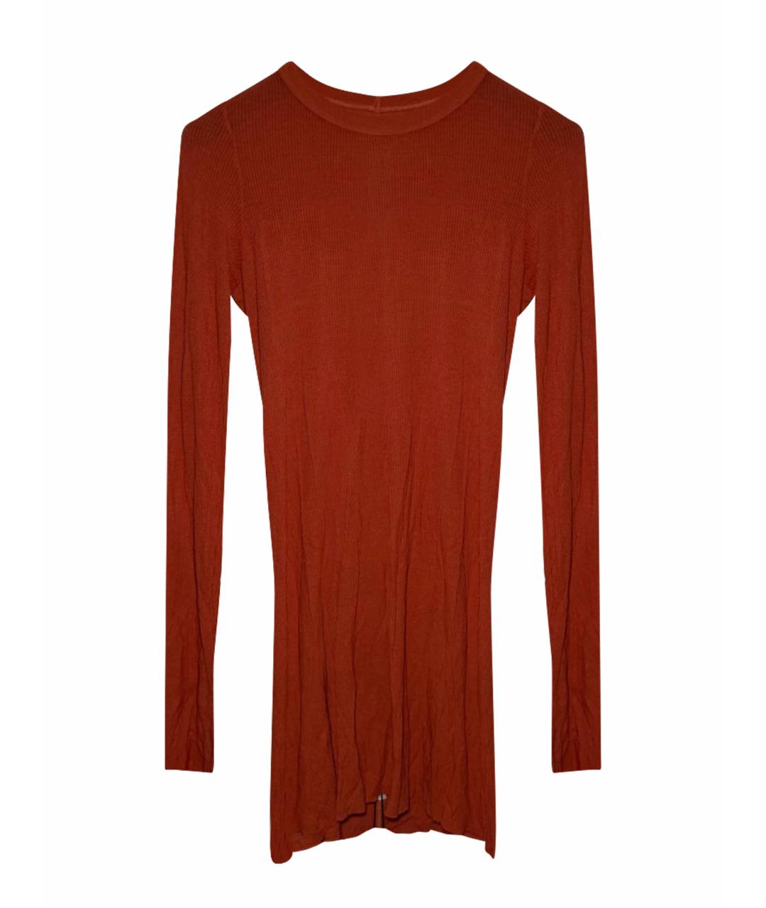 RICK OWENS Оранжевый джемпер / свитер, фото 1