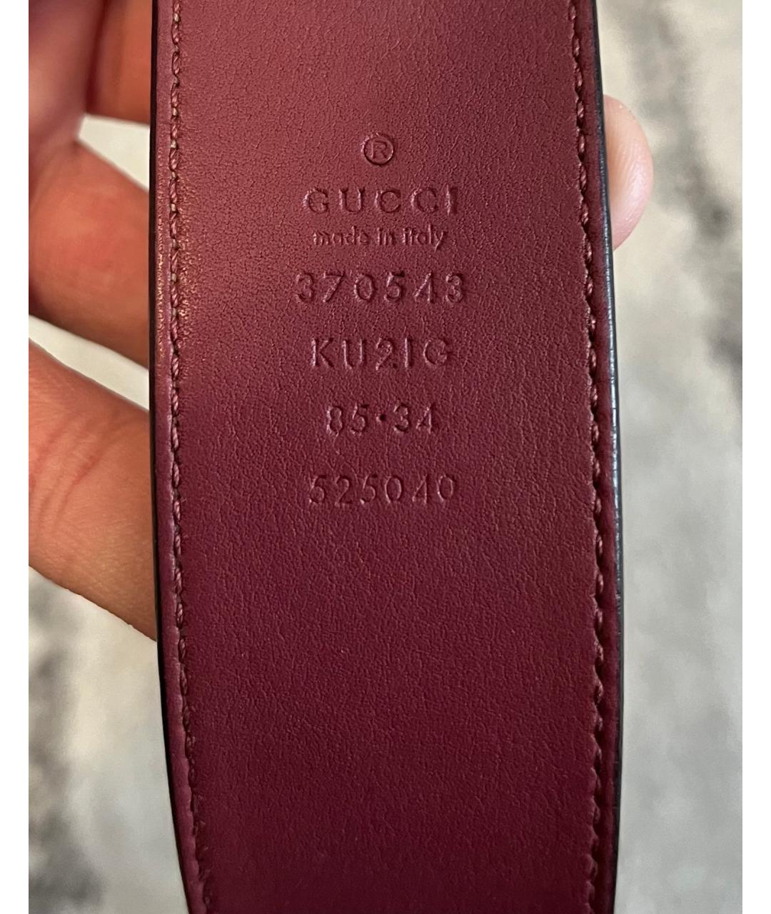 GUCCI Полиуретановый ремень, фото 3