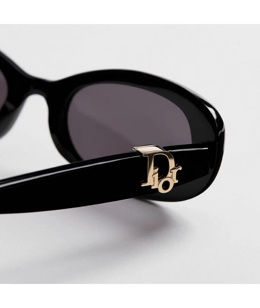 CHRISTIAN DIOR Черные солнцезащитные очки, фото 3