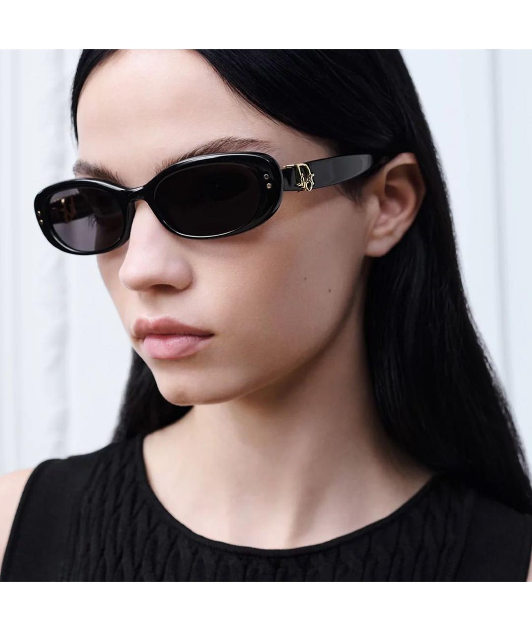 CHRISTIAN DIOR Черные солнцезащитные очки, фото 2