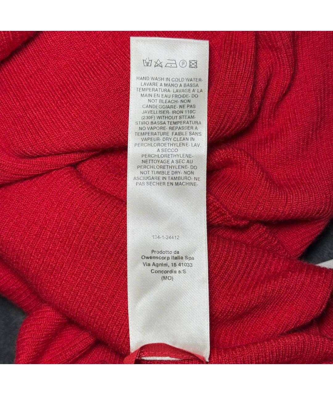 RICK OWENS Красный джемпер / свитер, фото 7