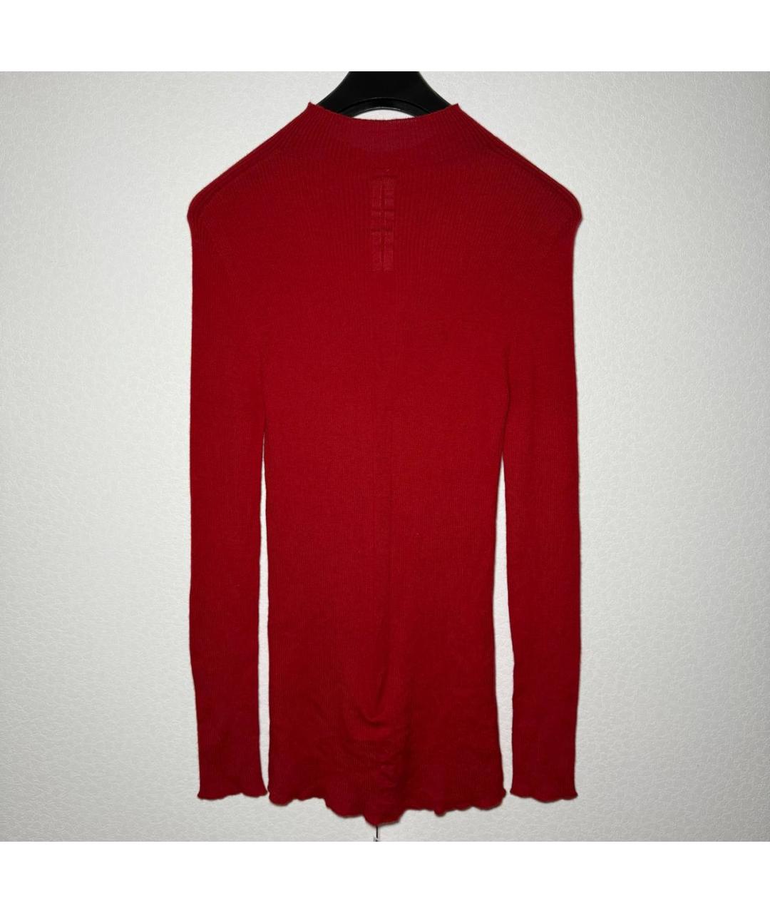 RICK OWENS Красный джемпер / свитер, фото 3