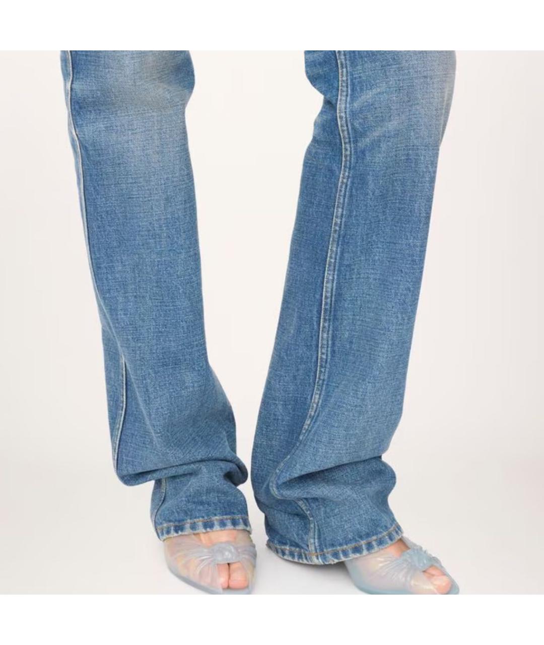 CHANEL Голубые резиновые мюли, фото 2