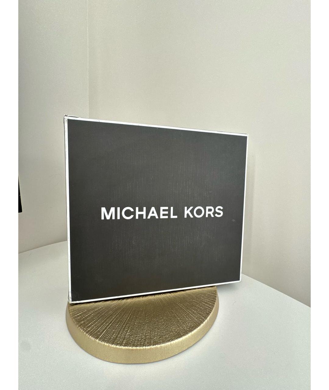 MICHAEL KORS Черный кошелек из искусственной кожи, фото 5