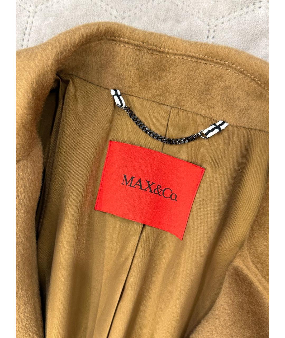 MAX&CO Красное шерстяное пальто, фото 2