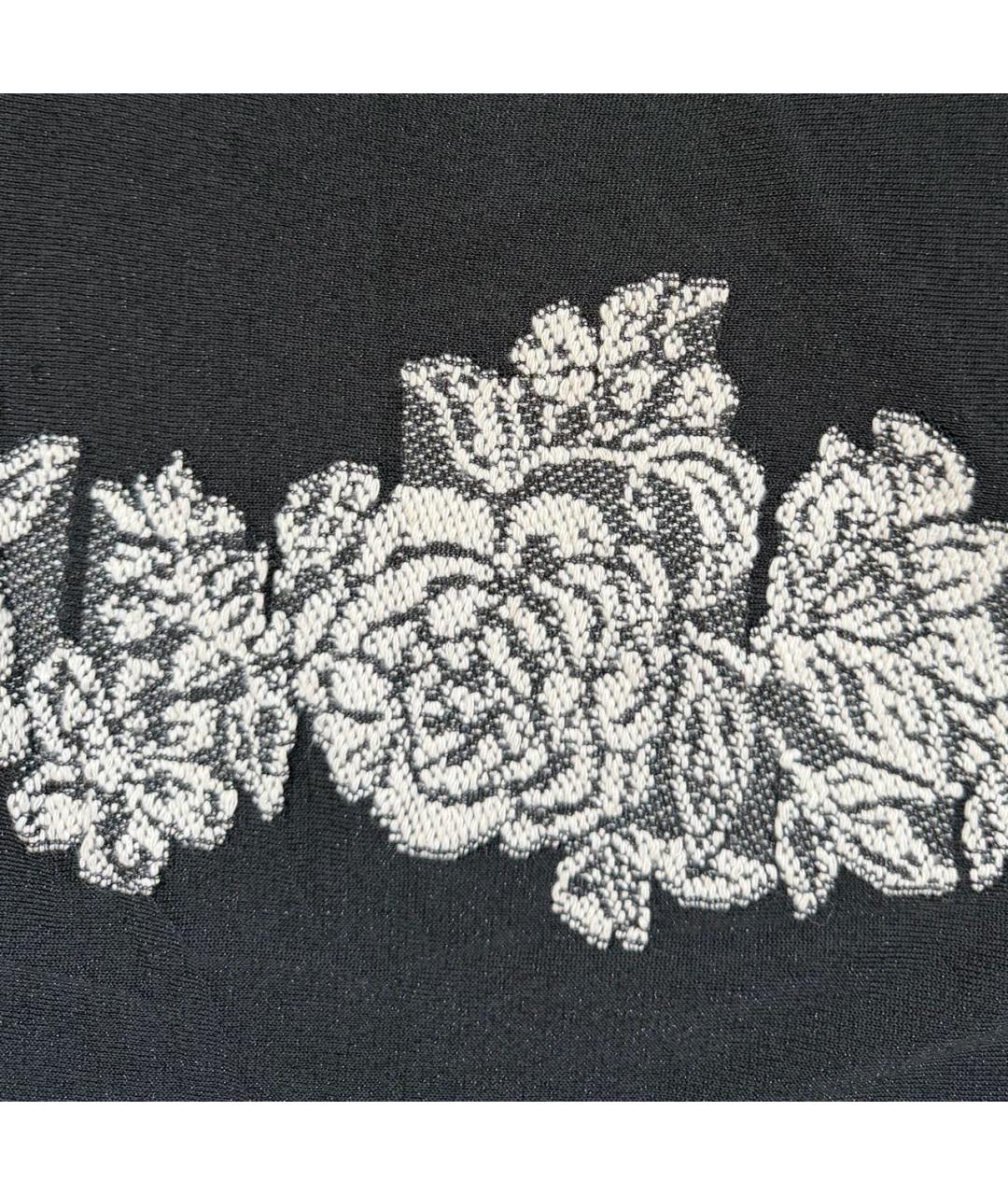 TWIN-SET Черный полиамидовый джемпер / свитер, фото 4