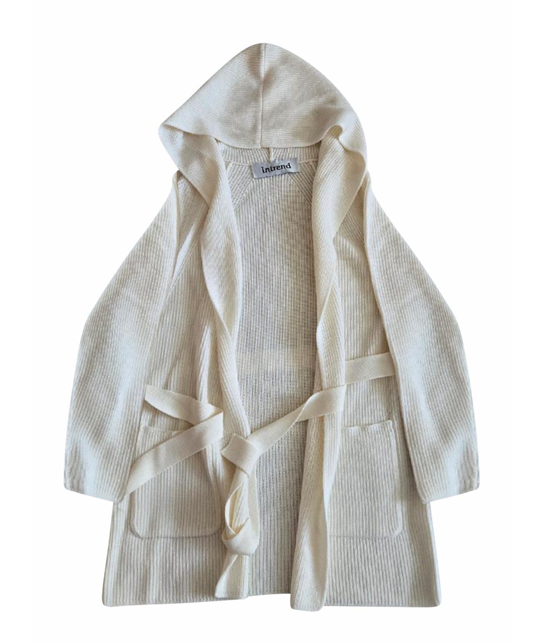 'S MAX MARA Белый шерстяной кардиган, фото 1