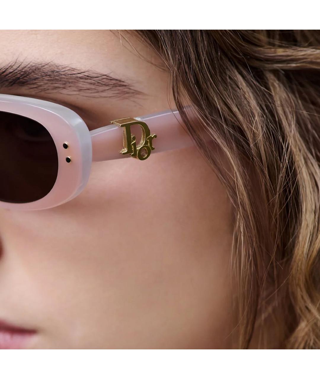 CHRISTIAN DIOR Розовые солнцезащитные очки, фото 2