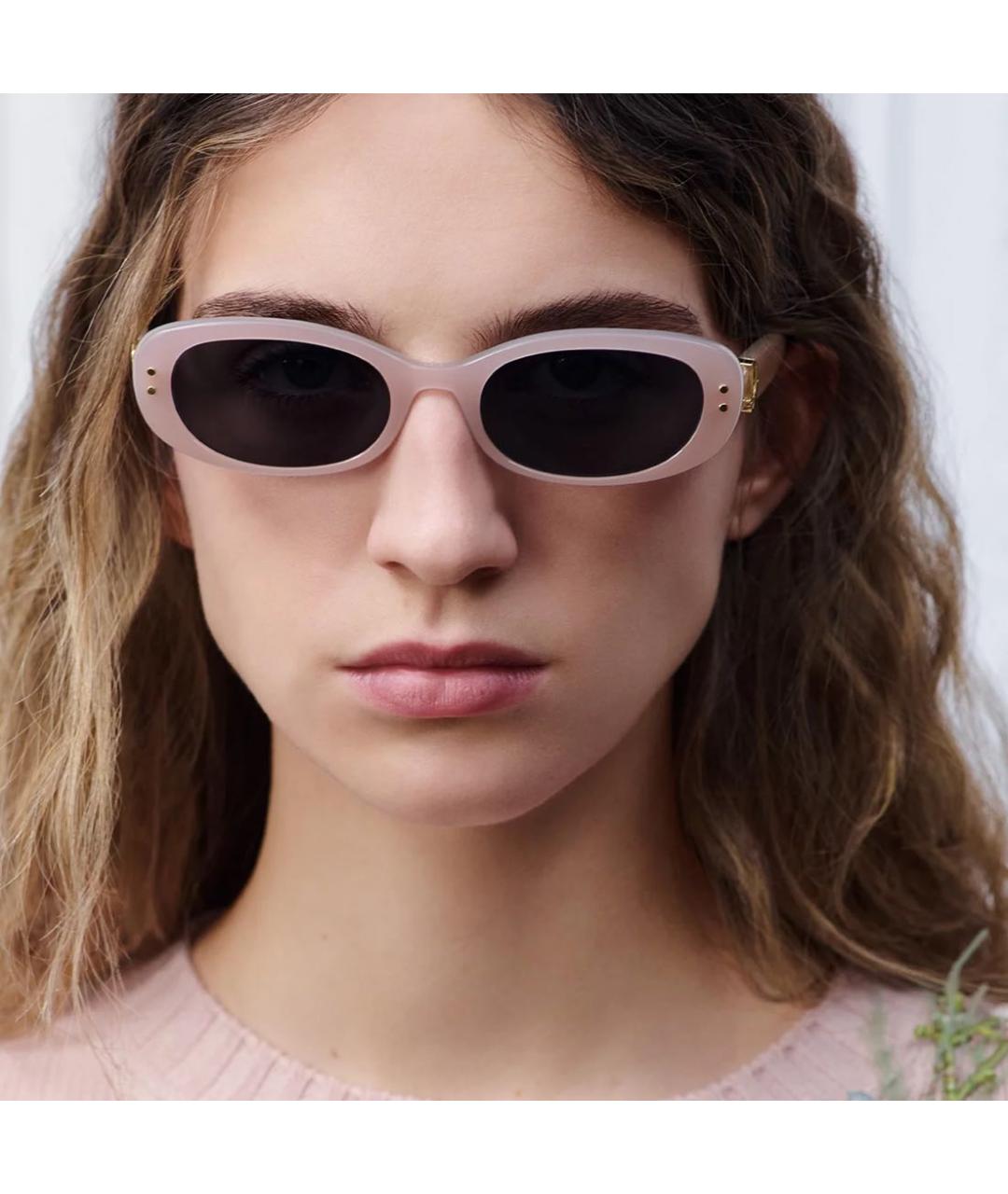 CHRISTIAN DIOR Розовые солнцезащитные очки, фото 3