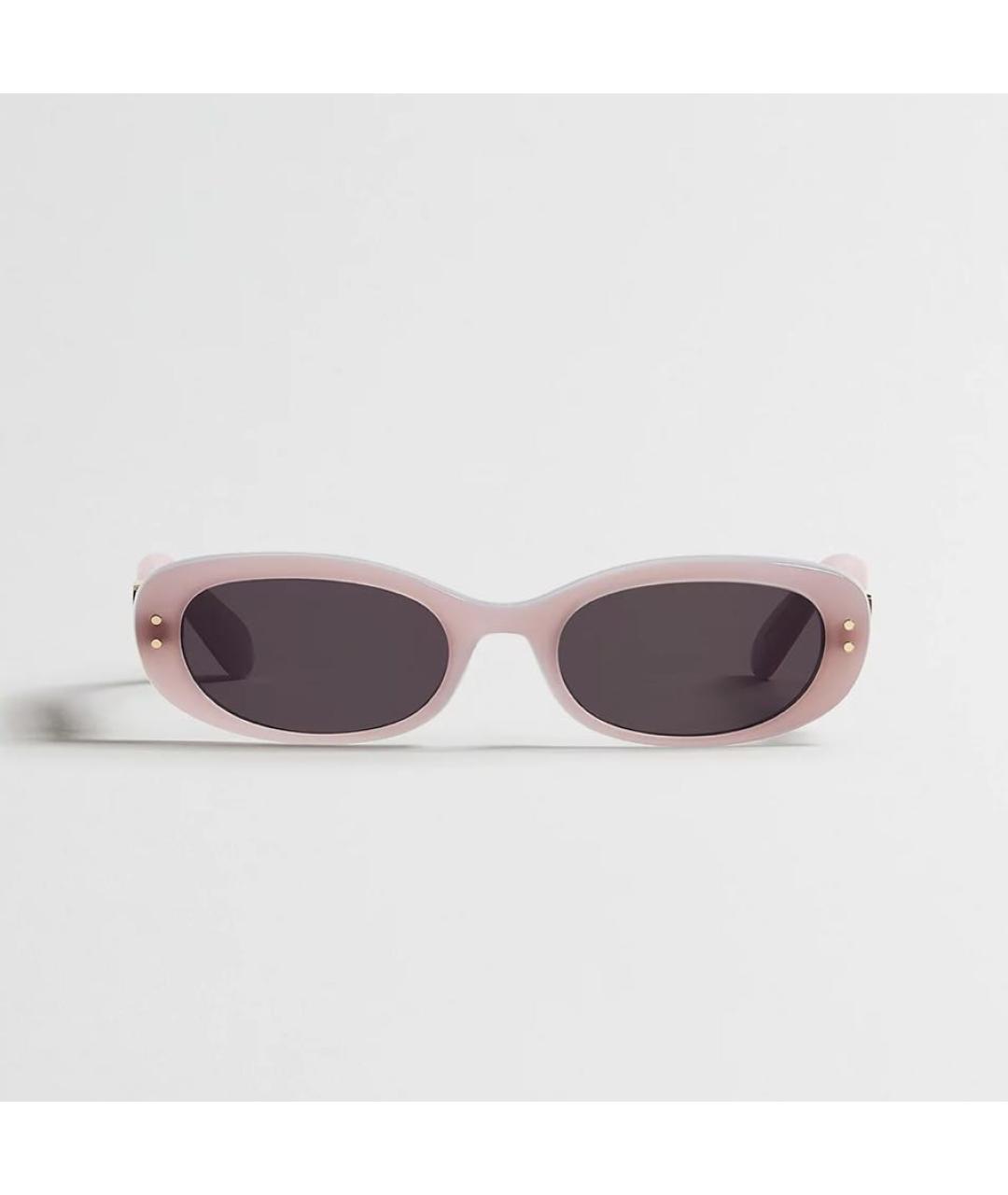 CHRISTIAN DIOR Розовые солнцезащитные очки, фото 4