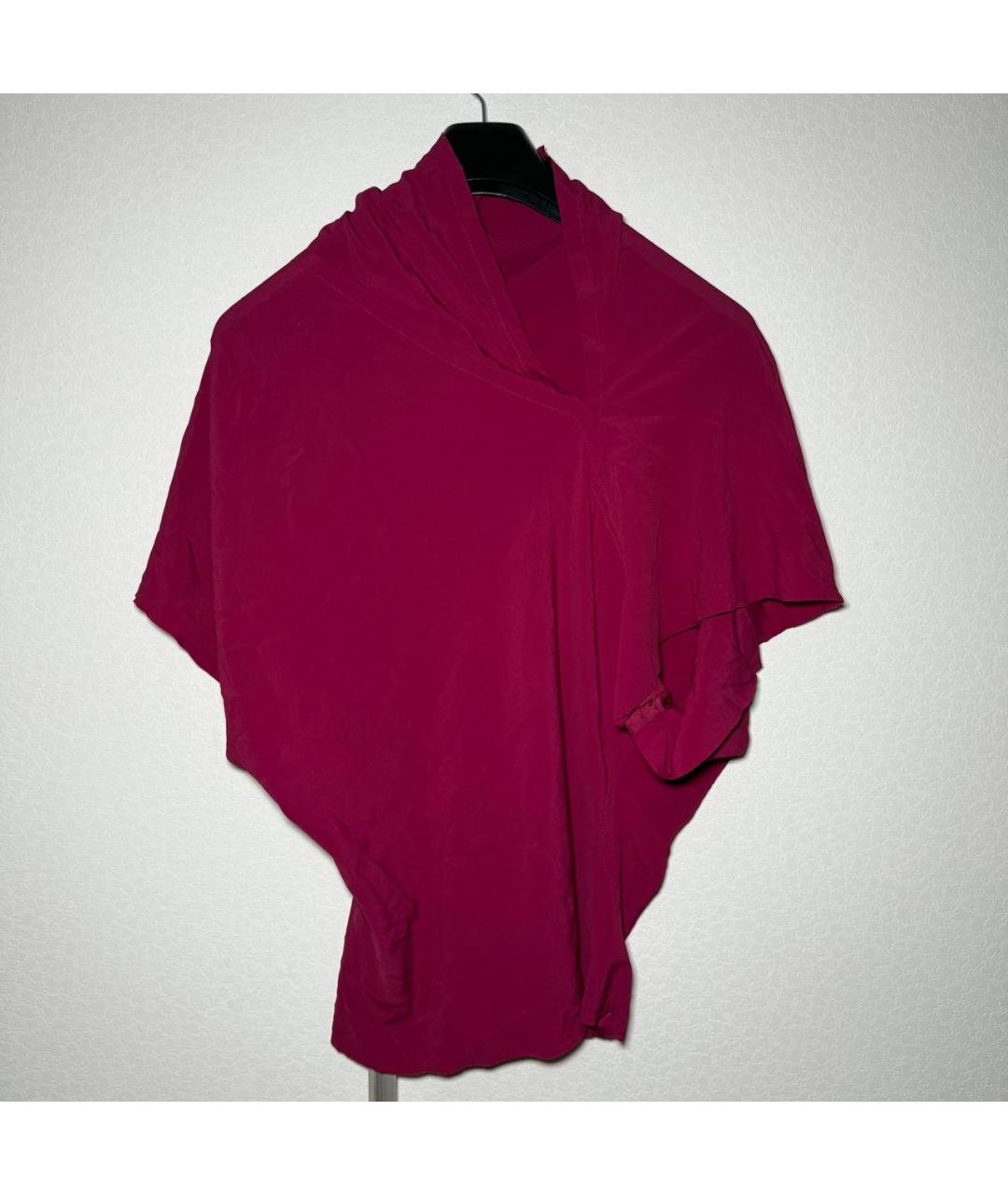 RICK OWENS Фуксия футболка, фото 3
