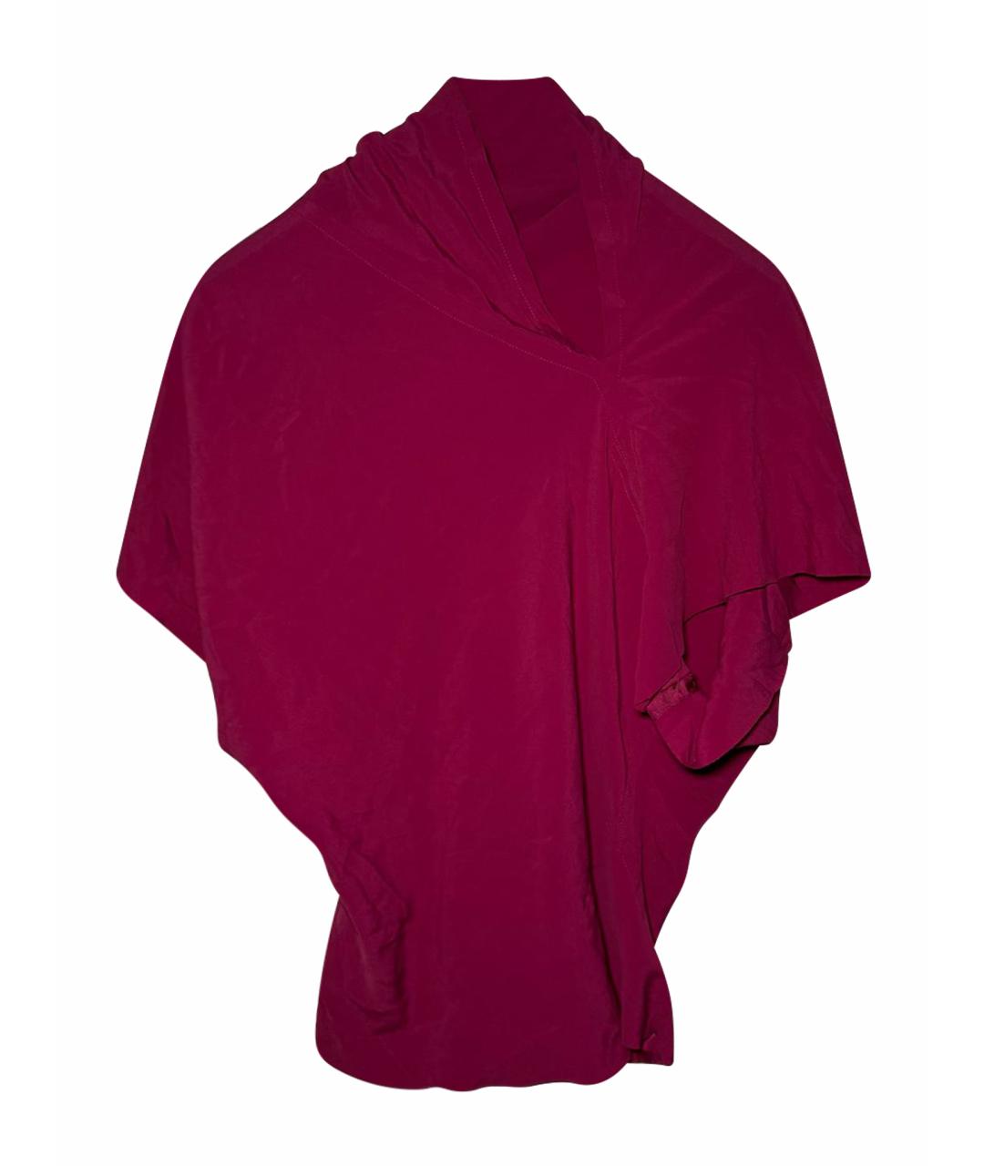 RICK OWENS Фуксия футболка, фото 9