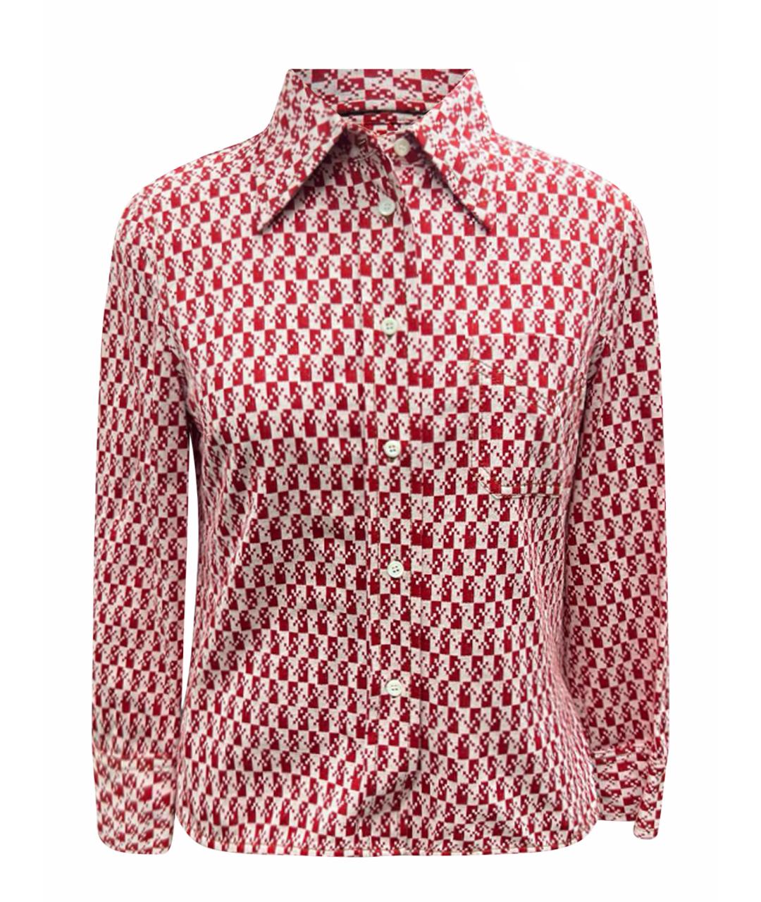 PRADA Черная полиэстеровая рубашка, фото 1