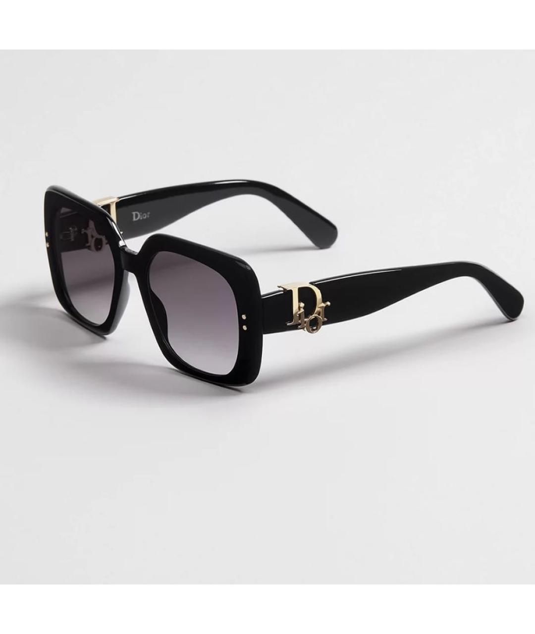 CHRISTIAN DIOR Черные солнцезащитные очки, фото 5