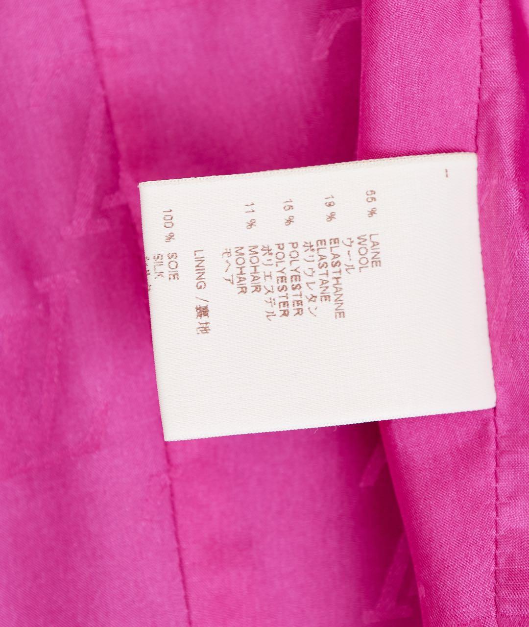 LOUIS VUITTON Розовый шерстяной кардиган, фото 4