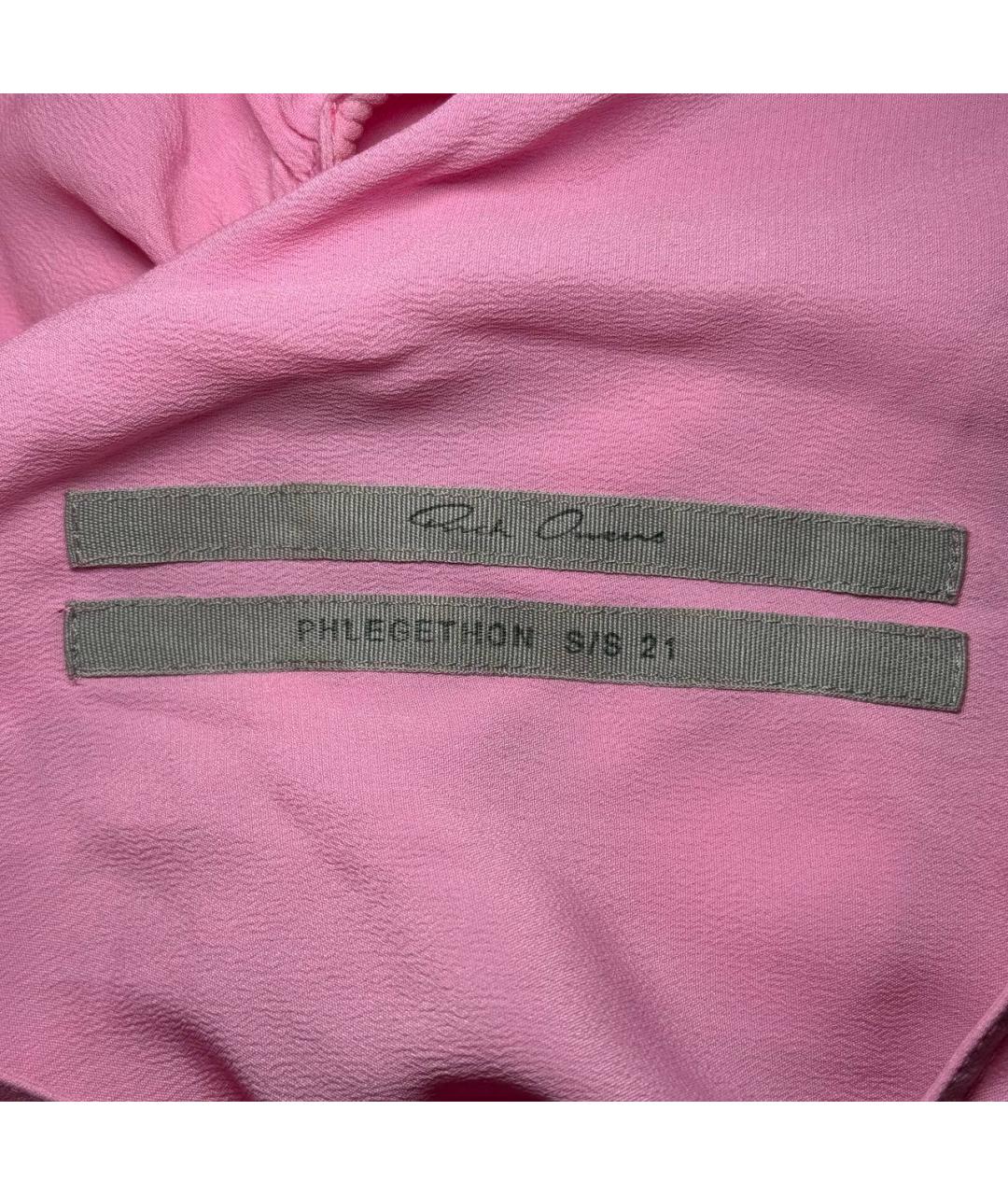 RICK OWENS Розовый комбинезон, фото 8