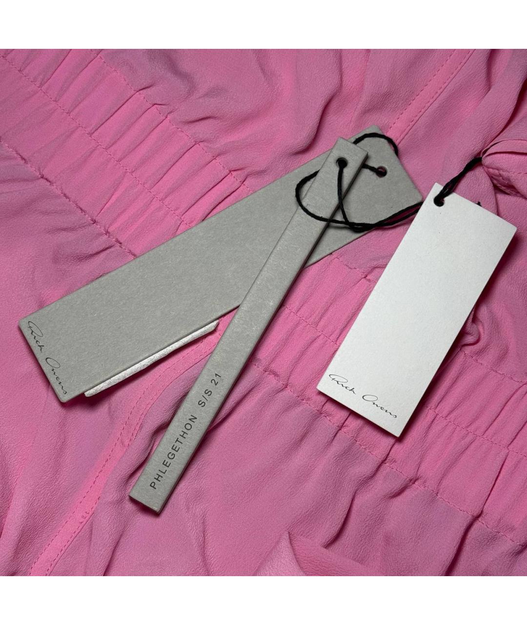 RICK OWENS Розовый комбинезон, фото 5