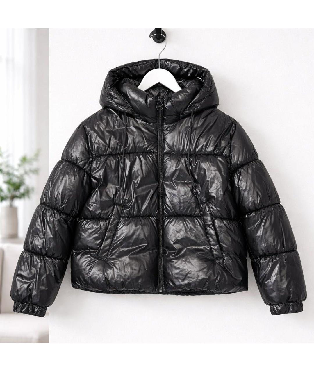 MICHAEL KORS Черная полиэстеровая куртка, фото 7