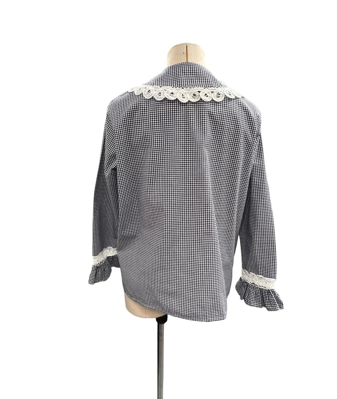 MAJE Голубая хлопковая рубашка, фото 2