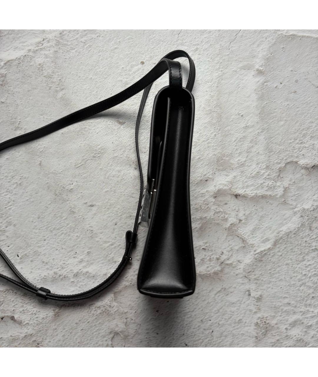 GIVENCHY Черная кожаная сумка через плечо, фото 5