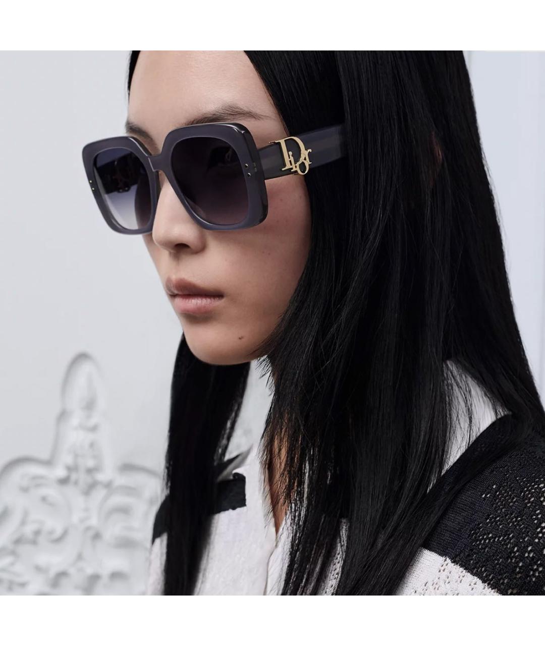 CHRISTIAN DIOR Серые солнцезащитные очки, фото 2