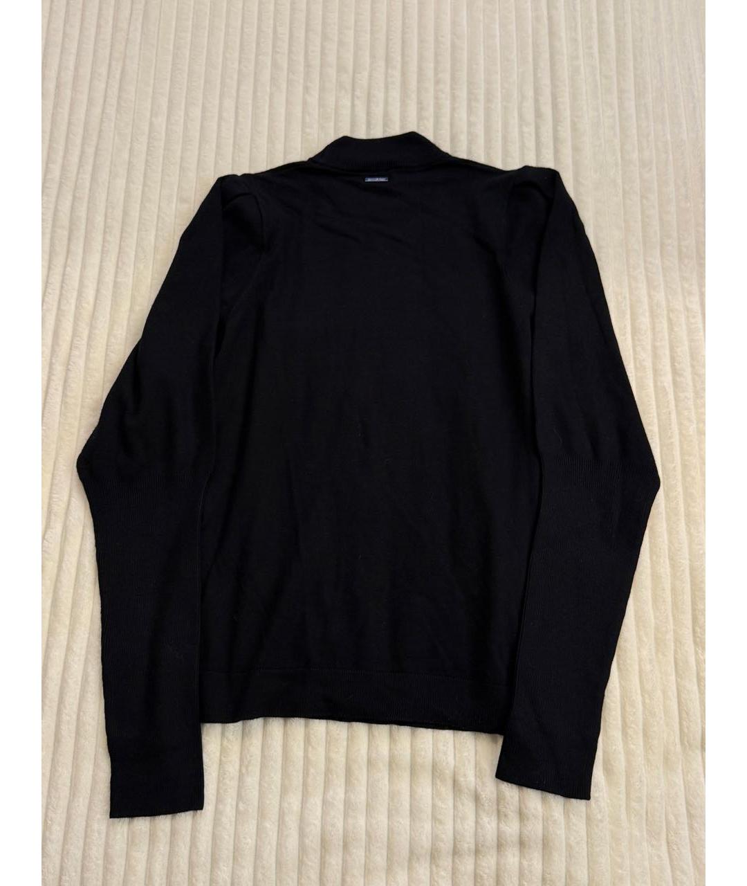 LIU JO Черный вискозный джемпер / свитер, фото 4