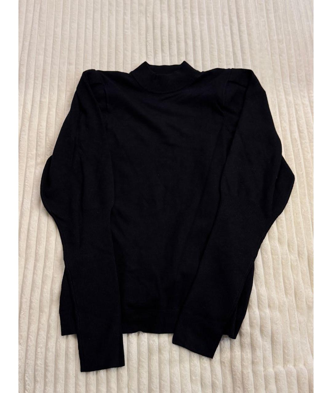 LIU JO Черный вискозный джемпер / свитер, фото 6