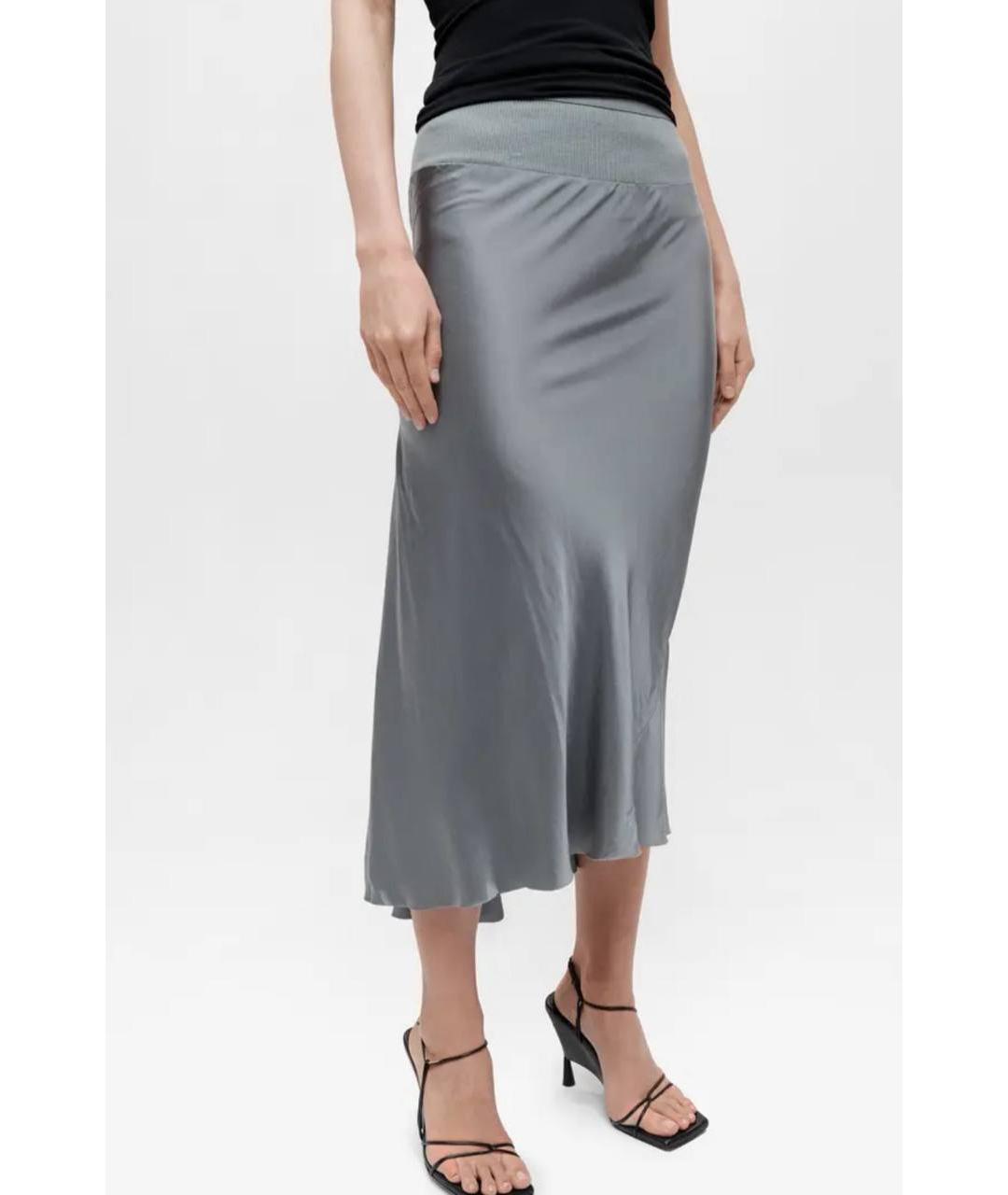 RICK OWENS Желтая юбка макси, фото 2