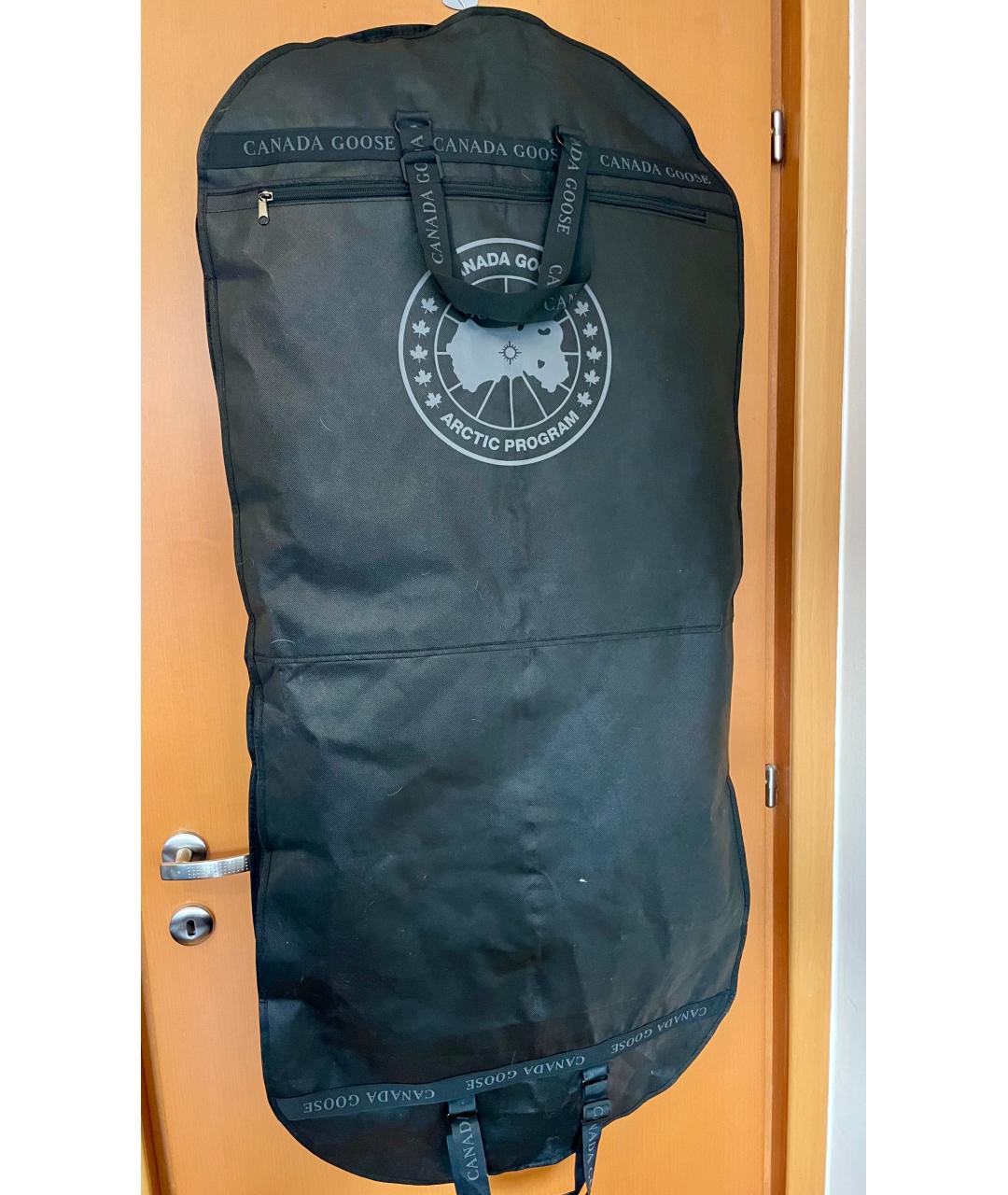CANADA GOOSE Темно-синяя полиэстеровая парка, фото 5