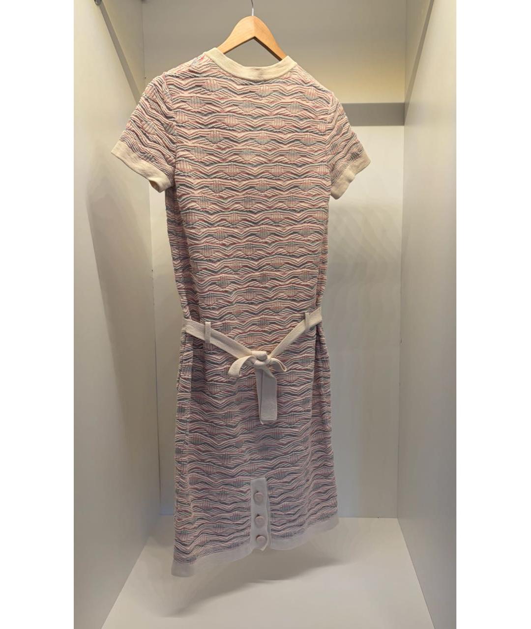 CHANEL Мульти хлопковое повседневное платье, фото 2