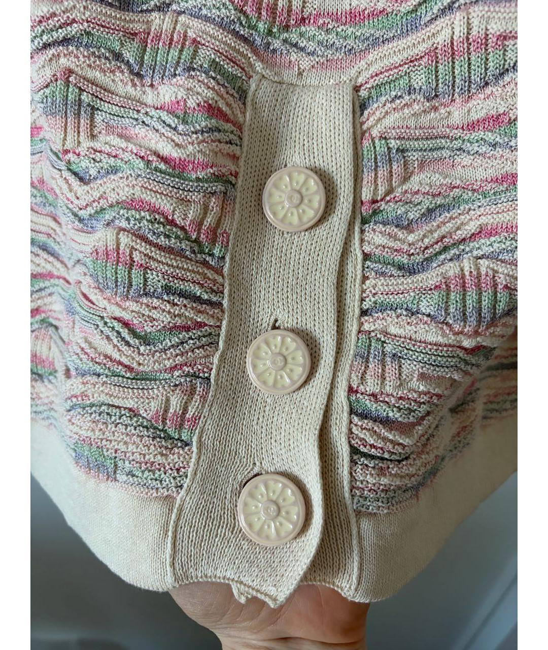 CHANEL Мульти хлопковое повседневное платье, фото 6