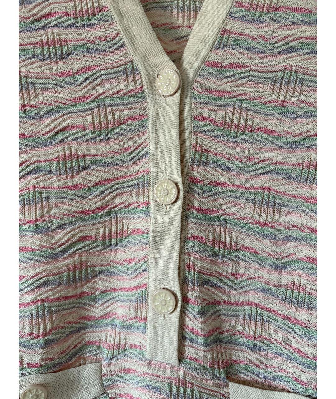 CHANEL Мульти хлопковое повседневное платье, фото 5