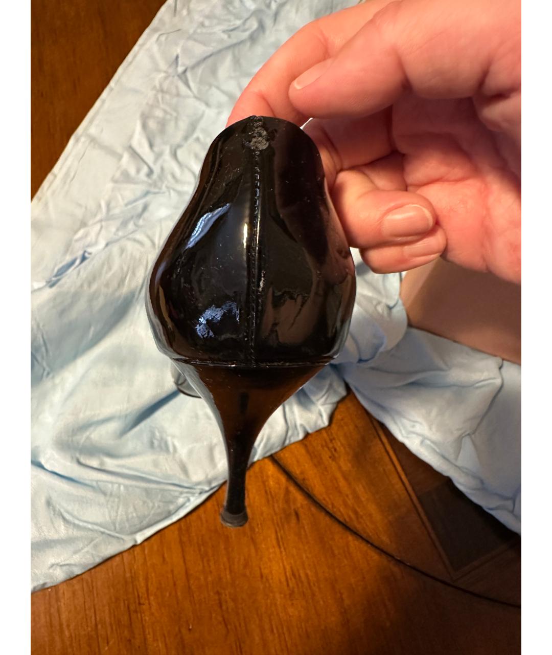 MIU MIU Черные кожаные туфли, фото 2