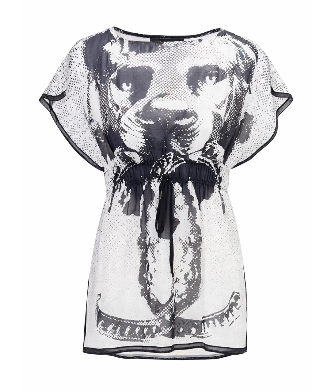 CHANEL Серая хлопковая блузы, фото 1