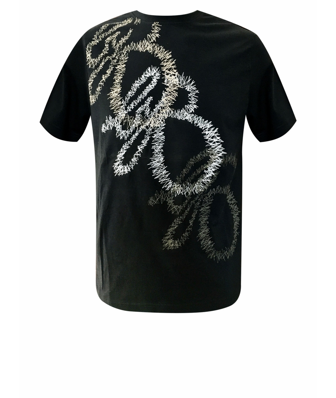 BILANCIONI Черная хлопко-эластановая футболка, фото 1