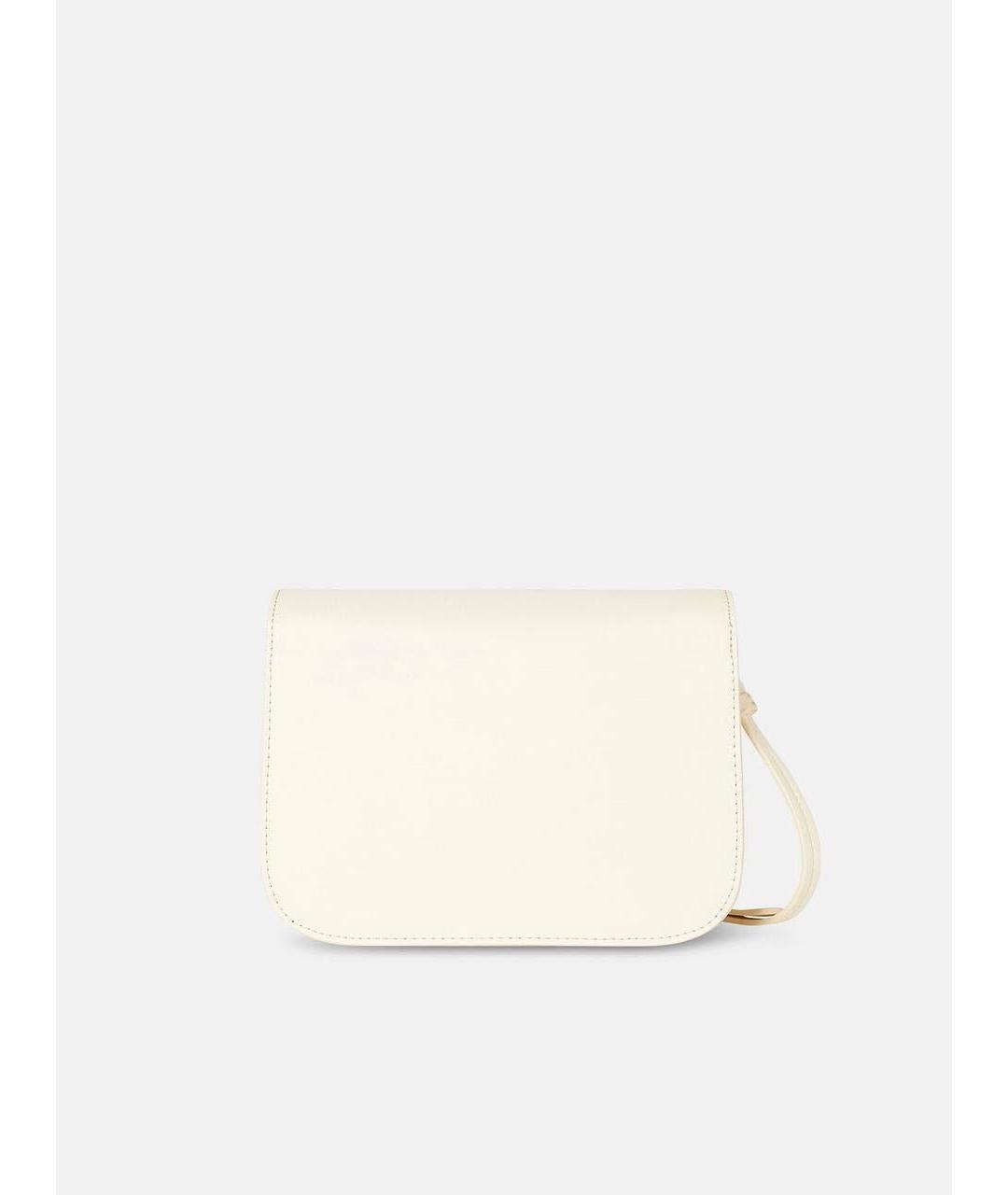 TRUSSARDI Бежевая сумка через плечо из искусственной кожи, фото 4