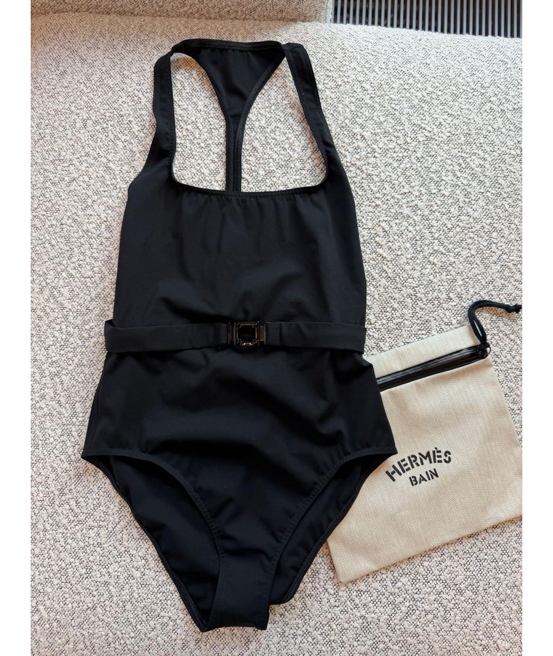 HERMES Черный купальник, фото 5