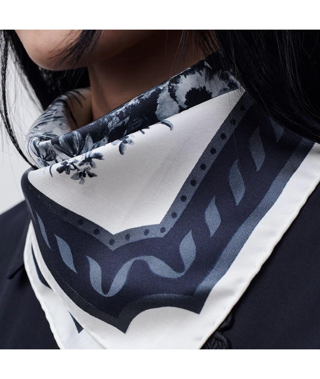 CHRISTIAN DIOR Синий платок, фото 3