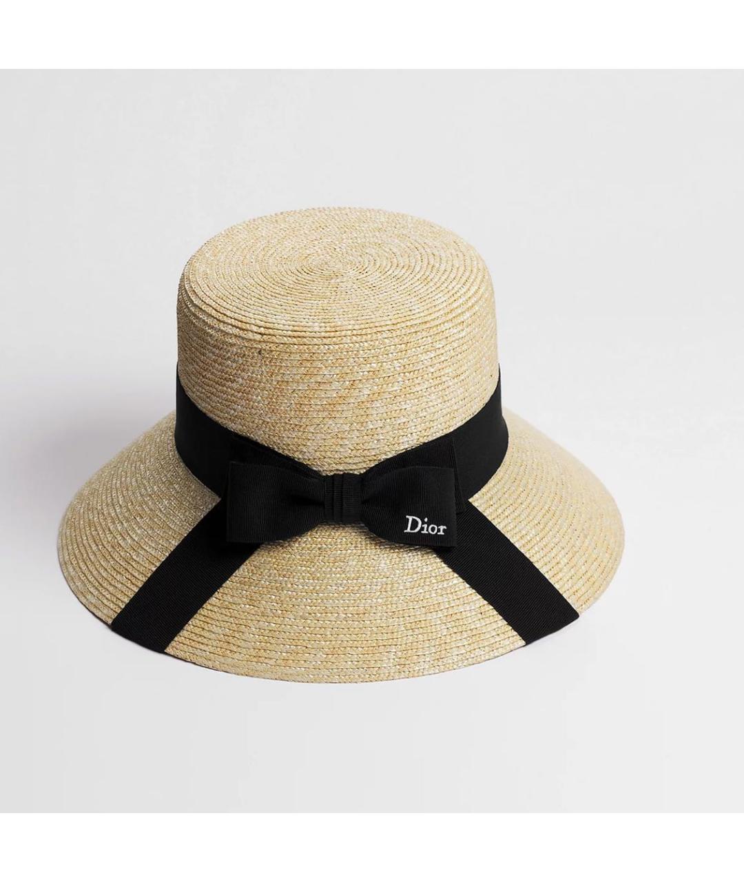 CHRISTIAN DIOR Бежевая шляпа, фото 2
