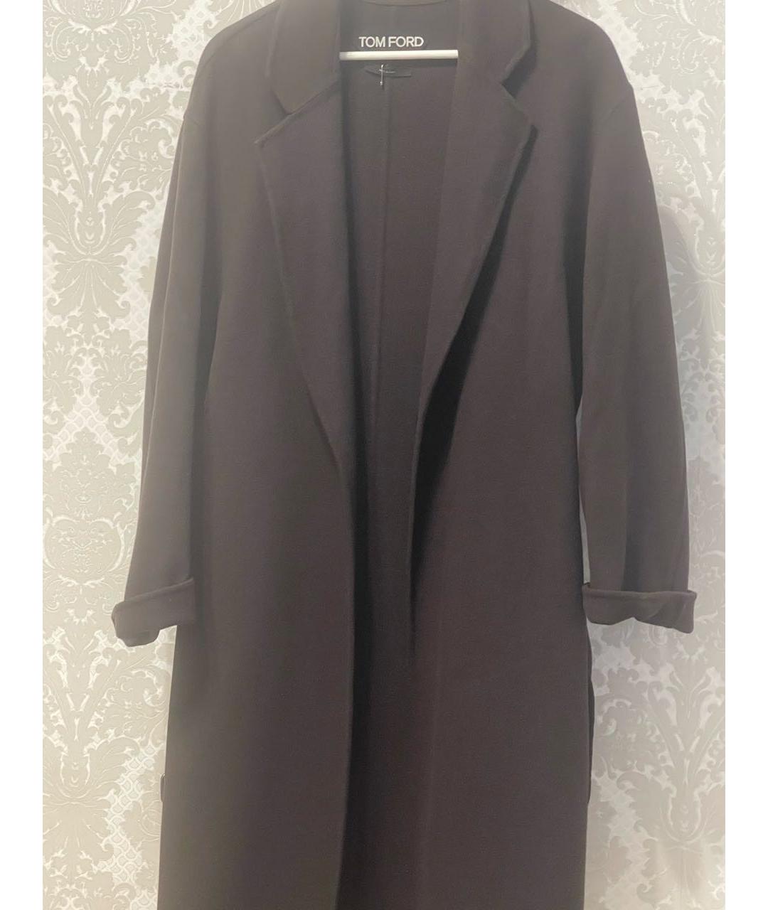 TOM FORD Коричневое кашемировое пальто, фото 4