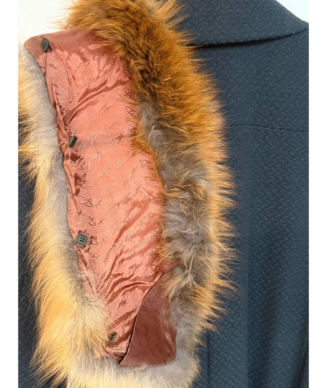 FENDI Шерстяное пальто, фото 8