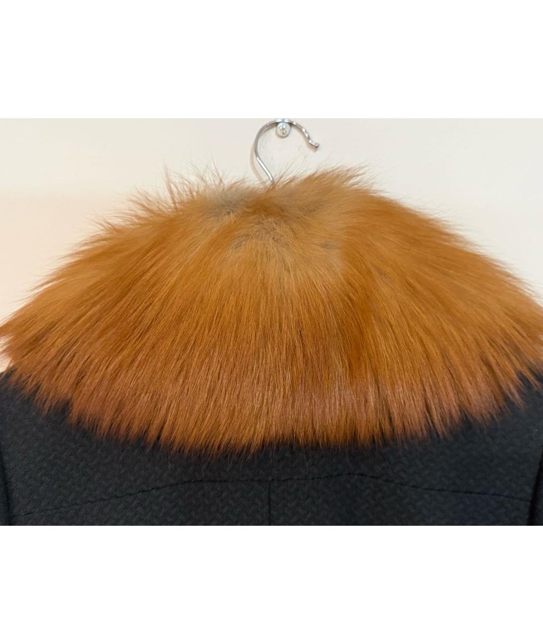 FENDI Шерстяное пальто, фото 4