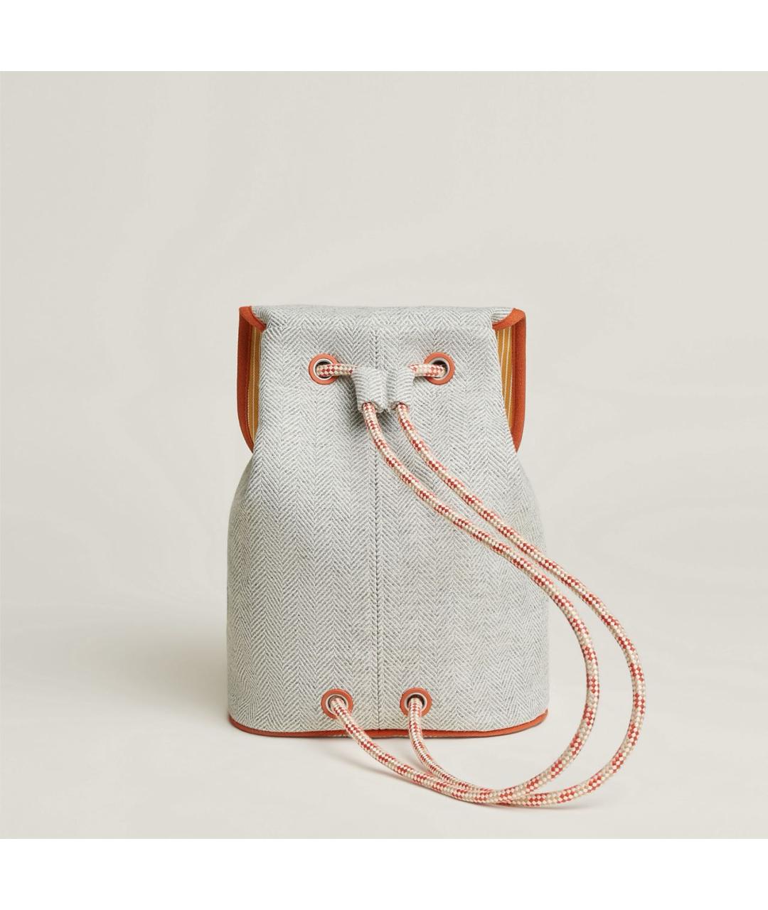 HERMES Мульти шерстяная пляжная сумка, фото 4