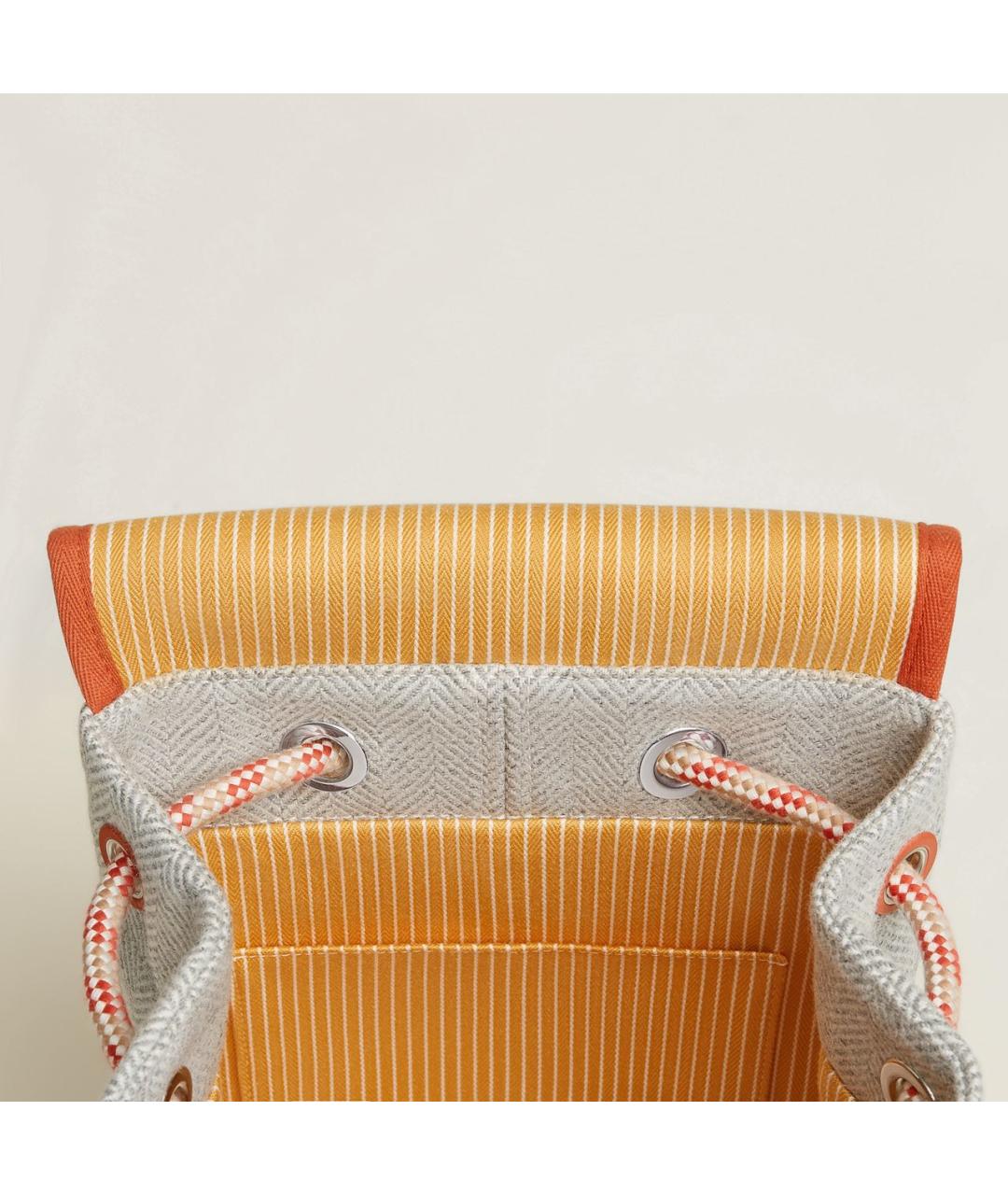 HERMES Мульти шерстяная пляжная сумка, фото 5